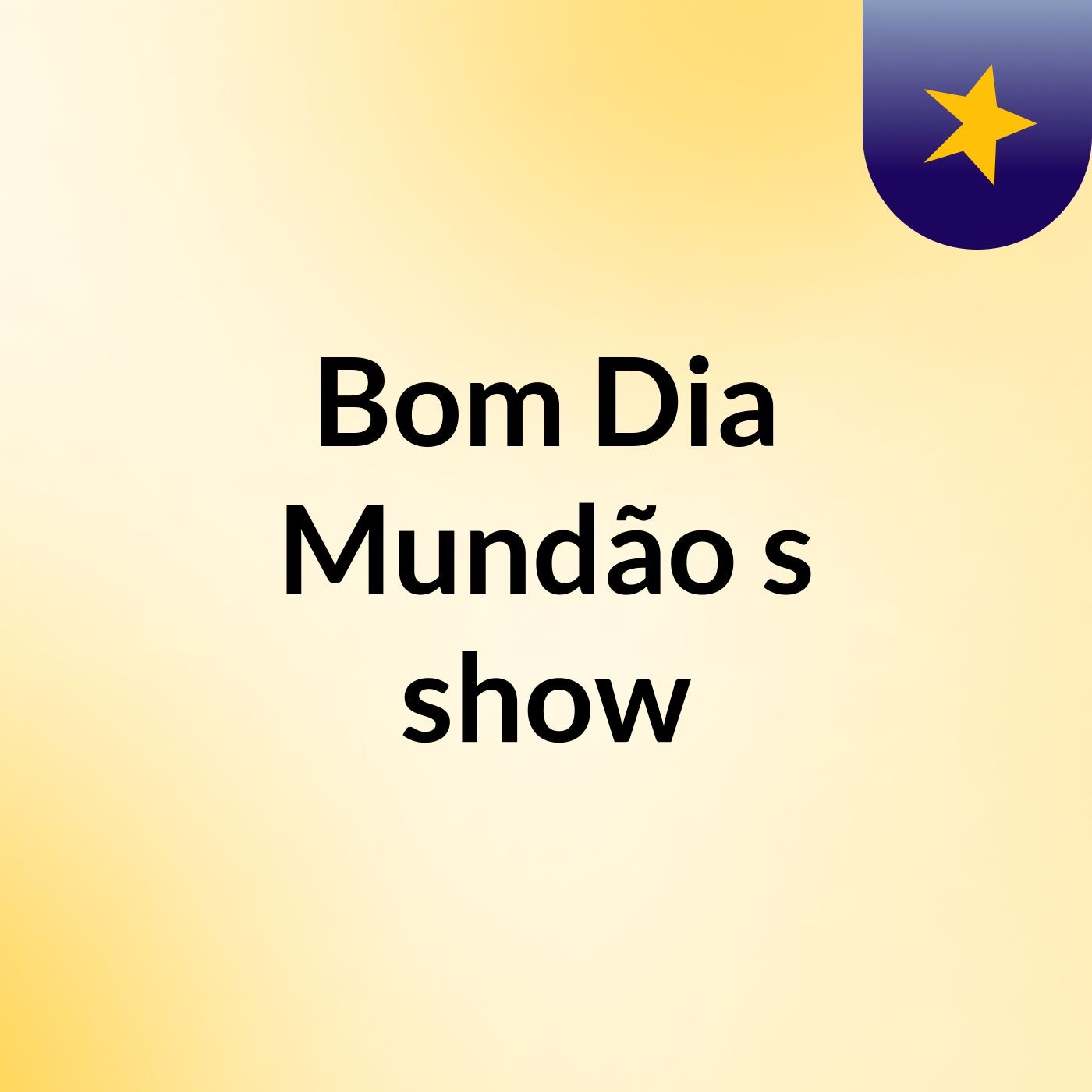 Bom Dia Mundão's show