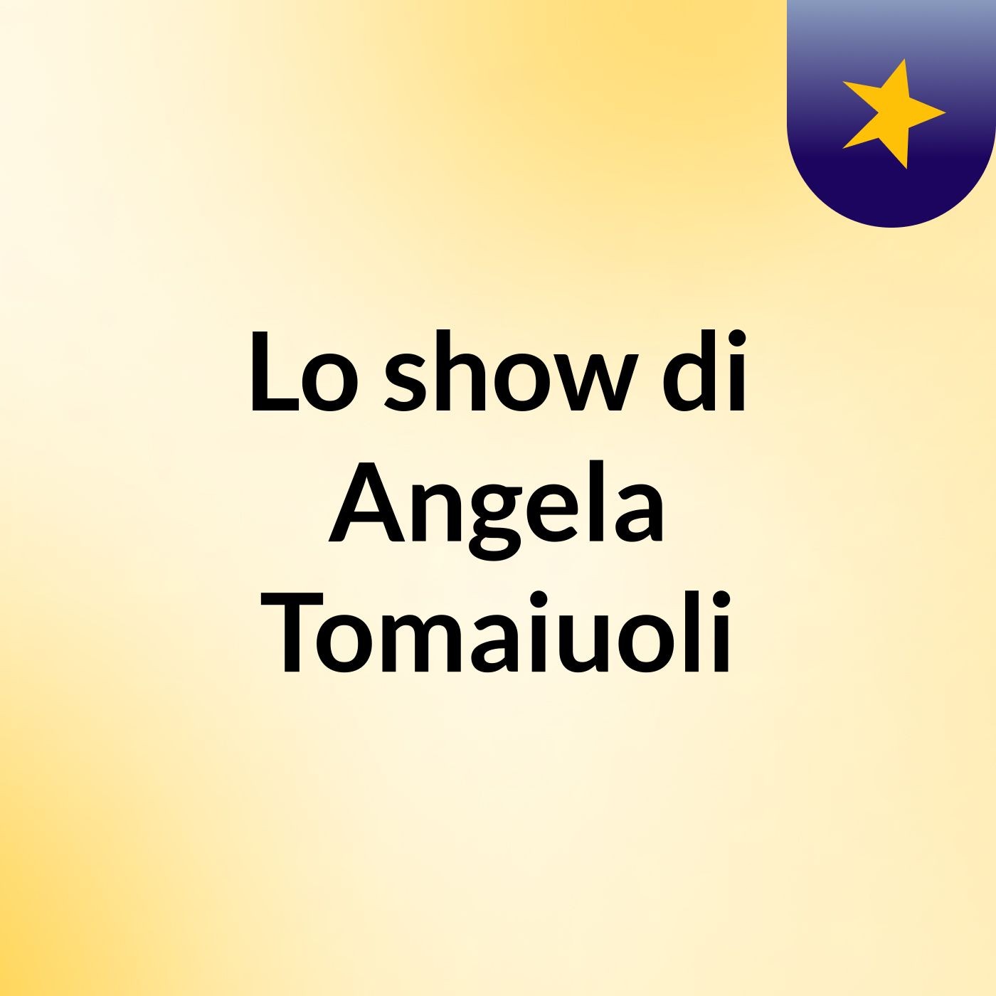 Lo show di Angela Tomaiuoli