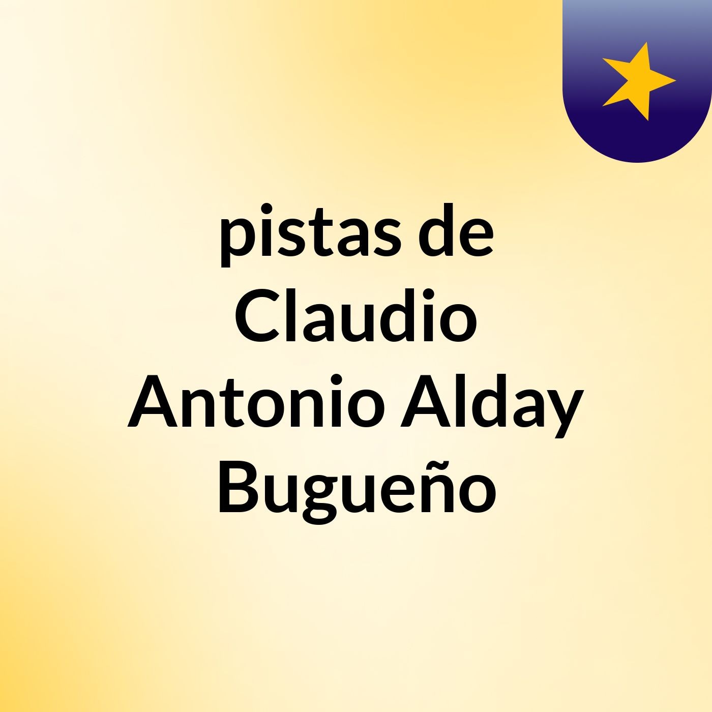 pistas de Claudio Antonio Alday Bugueño