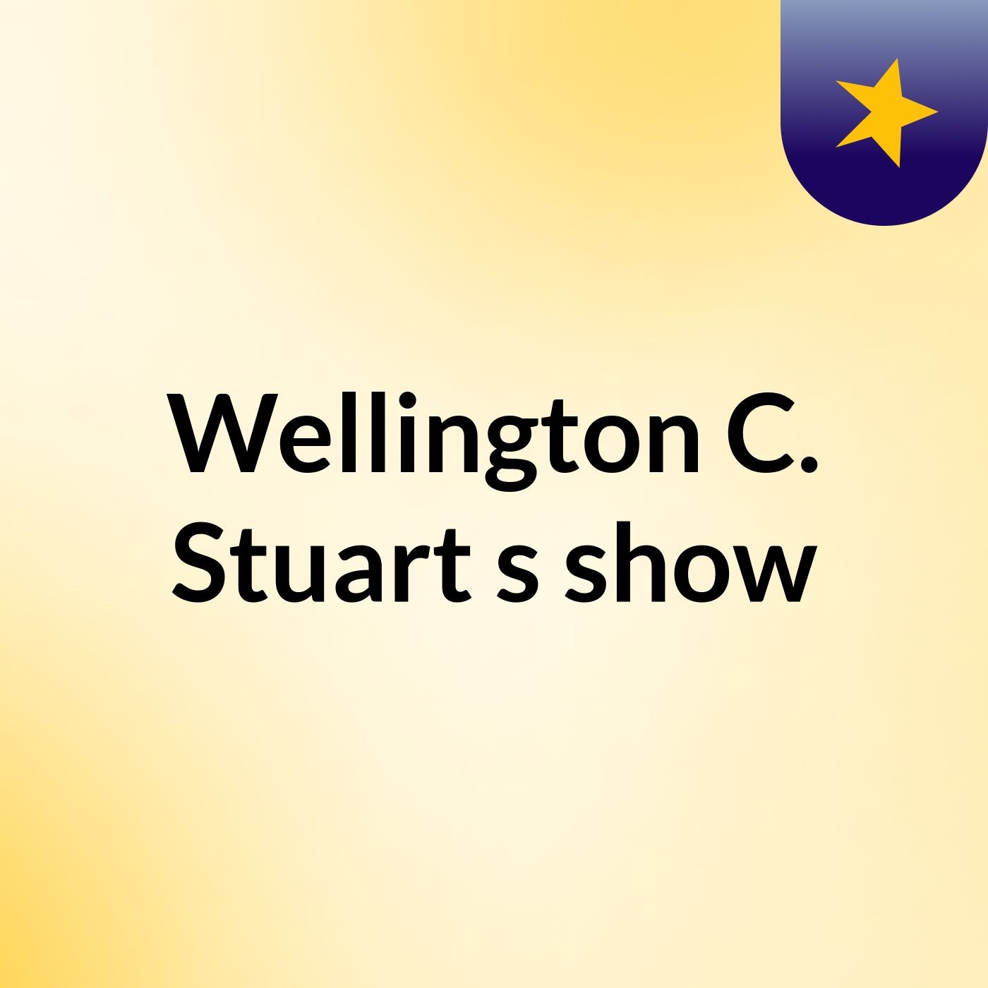 Wellington C. Stuart's show