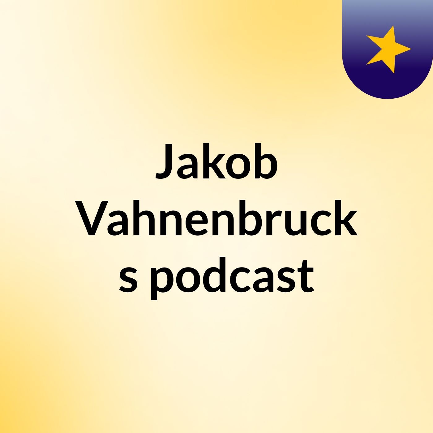 Jakob Vahnenbruck's podcast podcast artwork