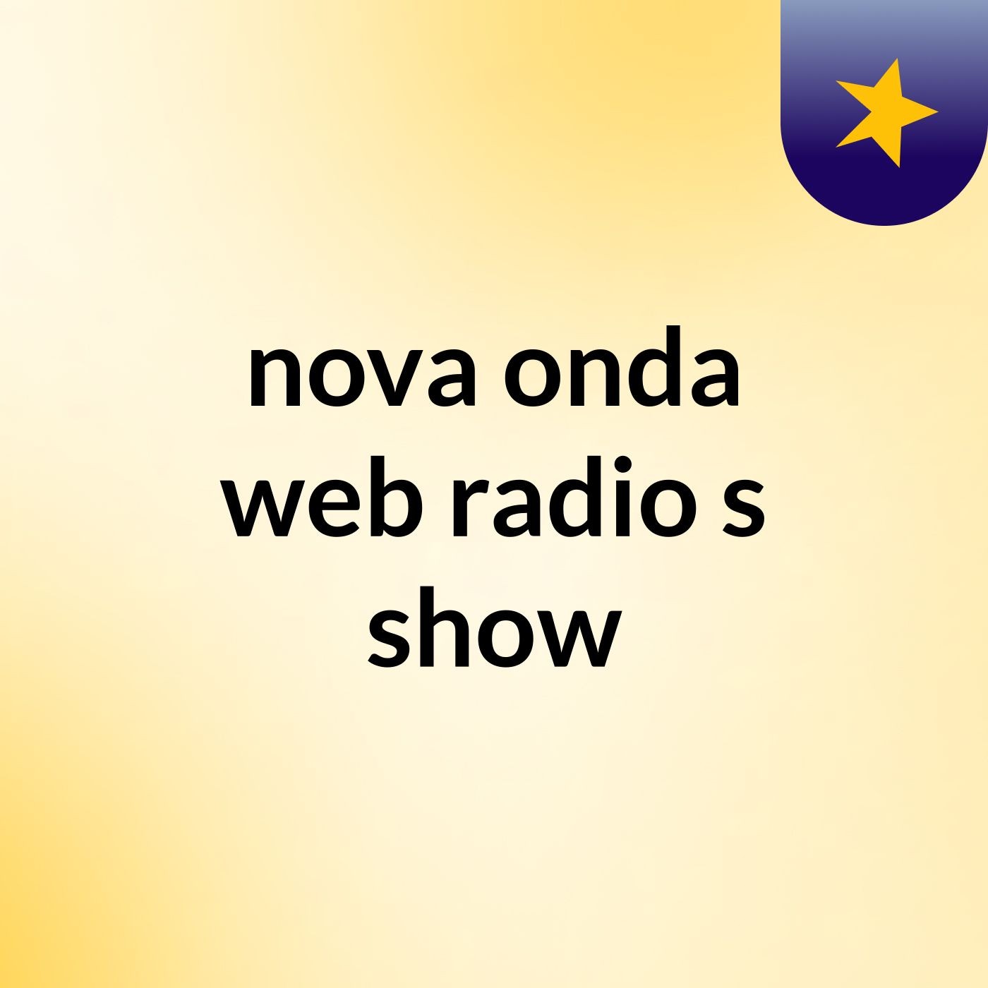 nova onda web radio\'s show
