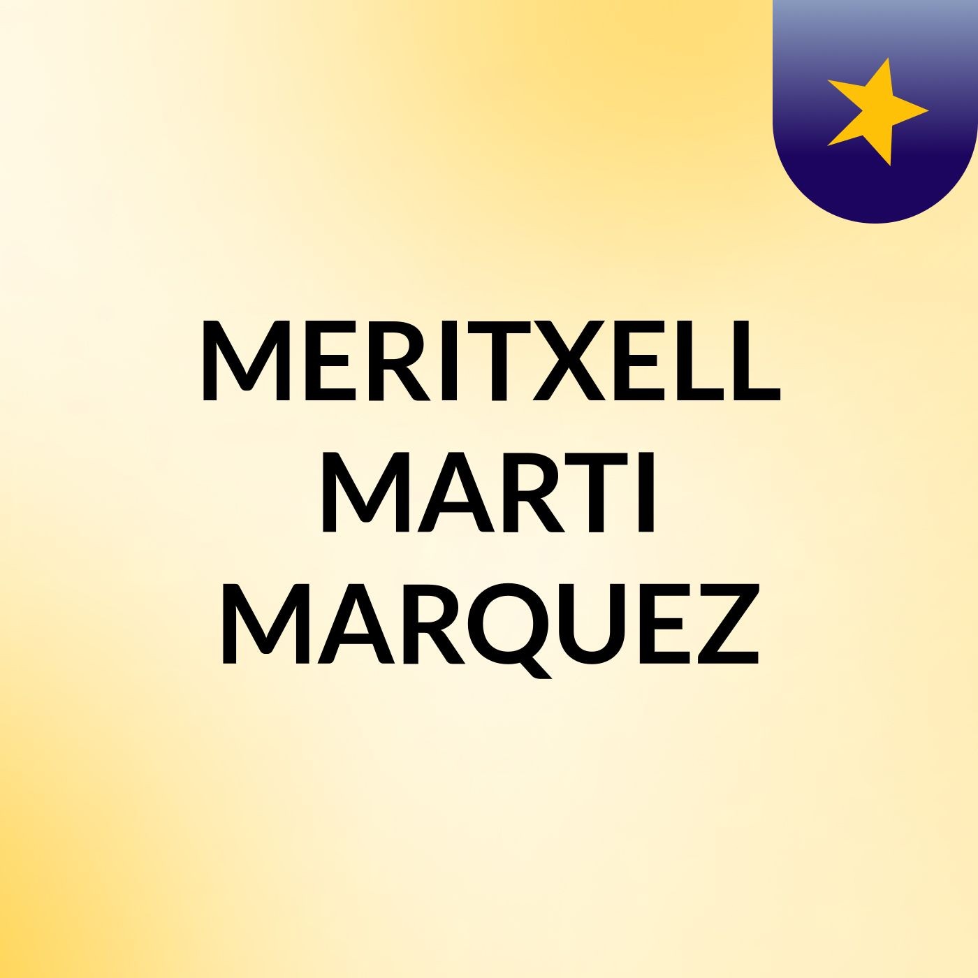 MERITXELL MARTI MARQUEZ