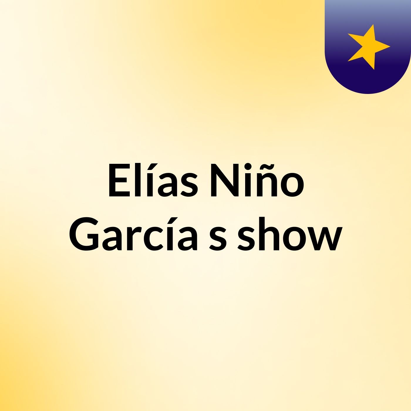 Elías Niño García's show