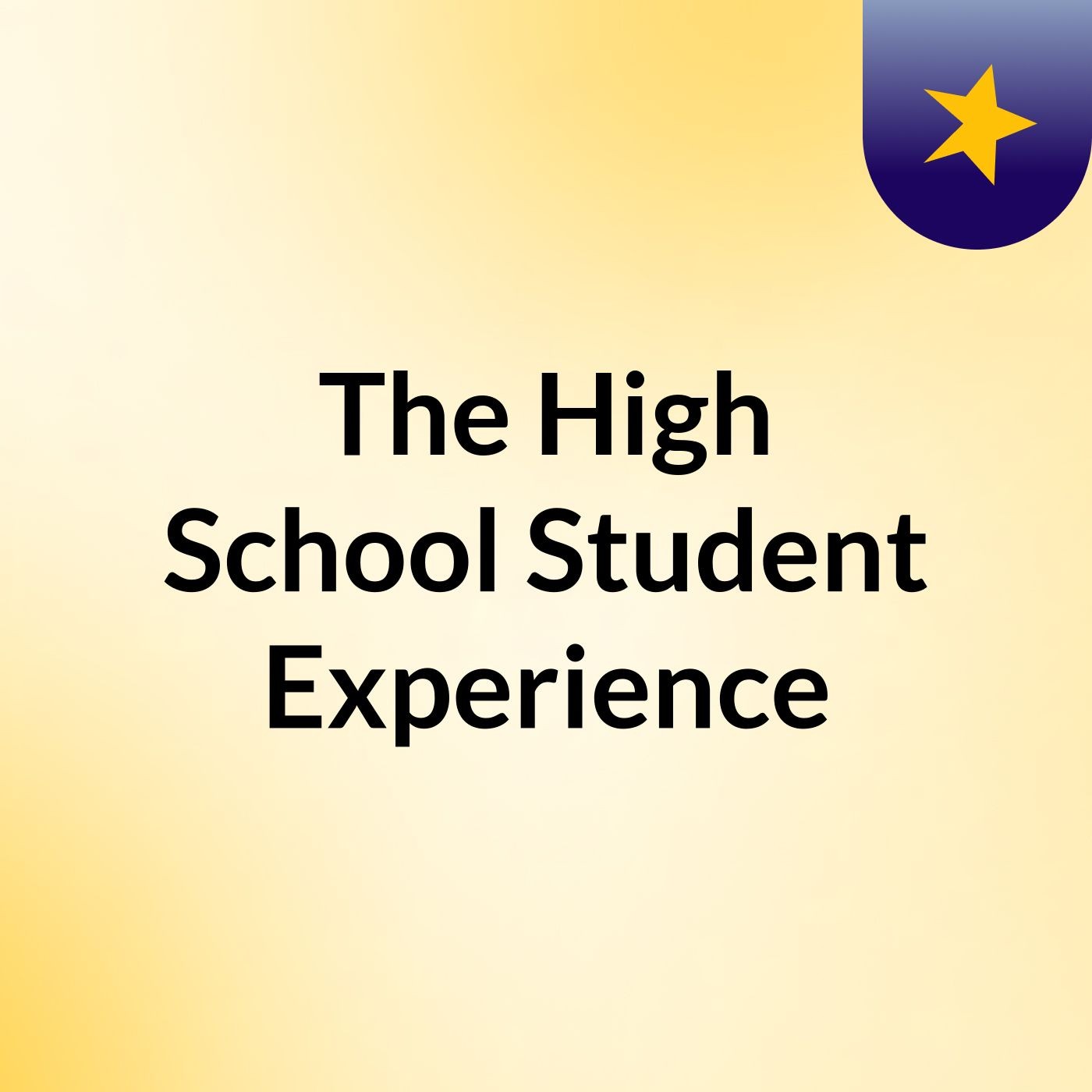 The High School Student Experience