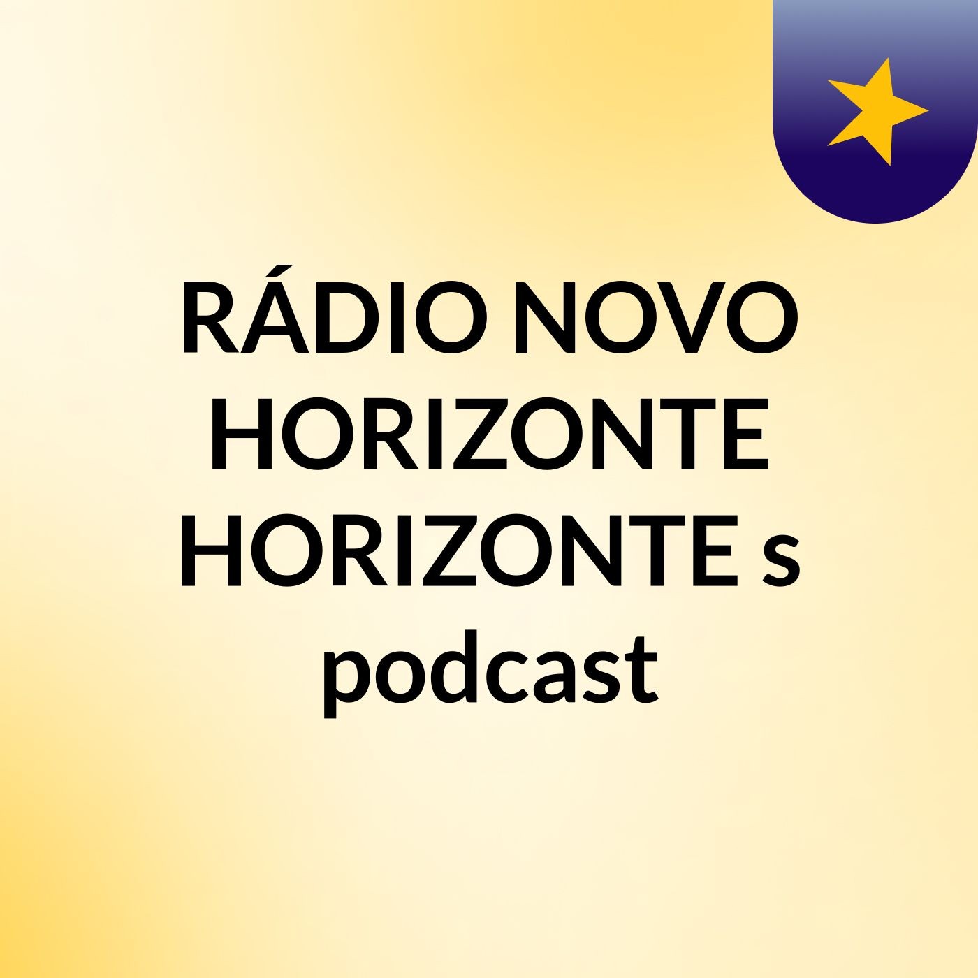 RÁDIO NOVO HORIZONTE HORIZONTE's podcast