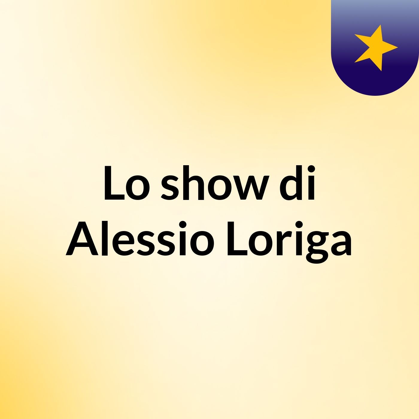 Lo show di Alessio Loriga