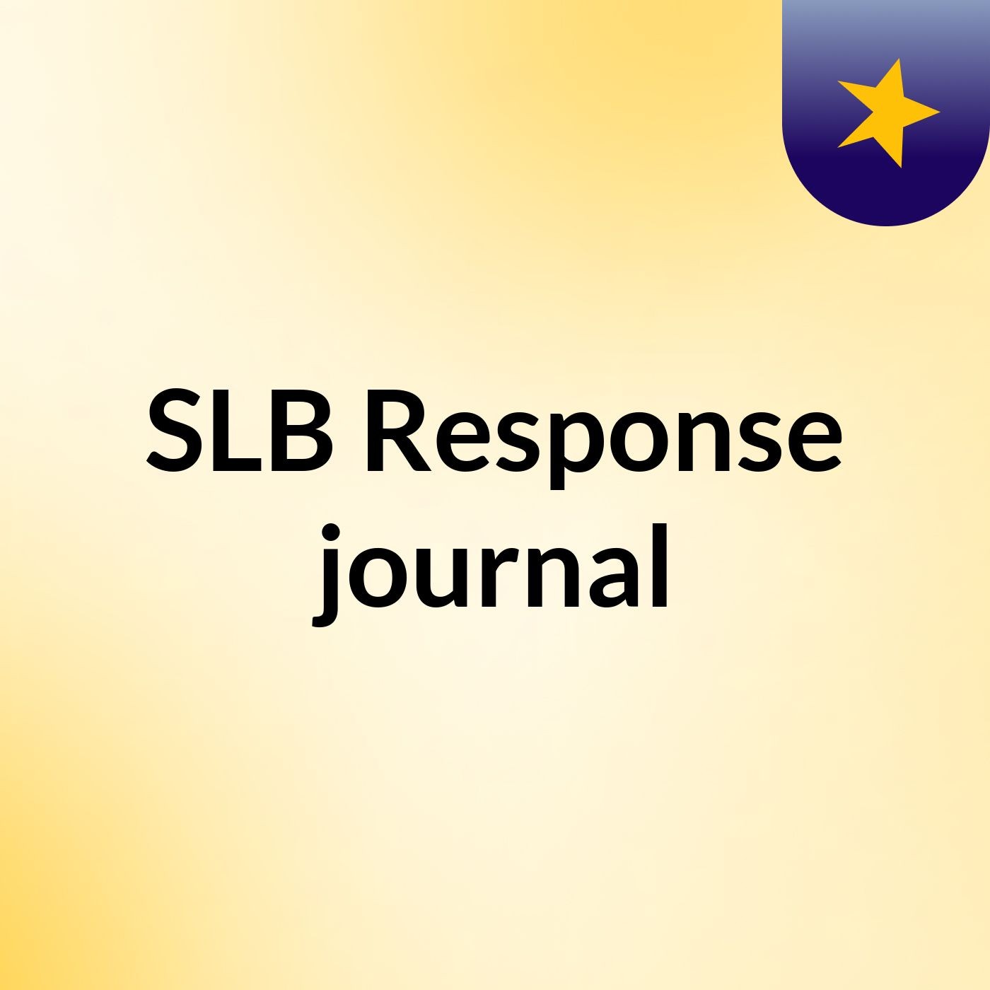 SLB Response journal