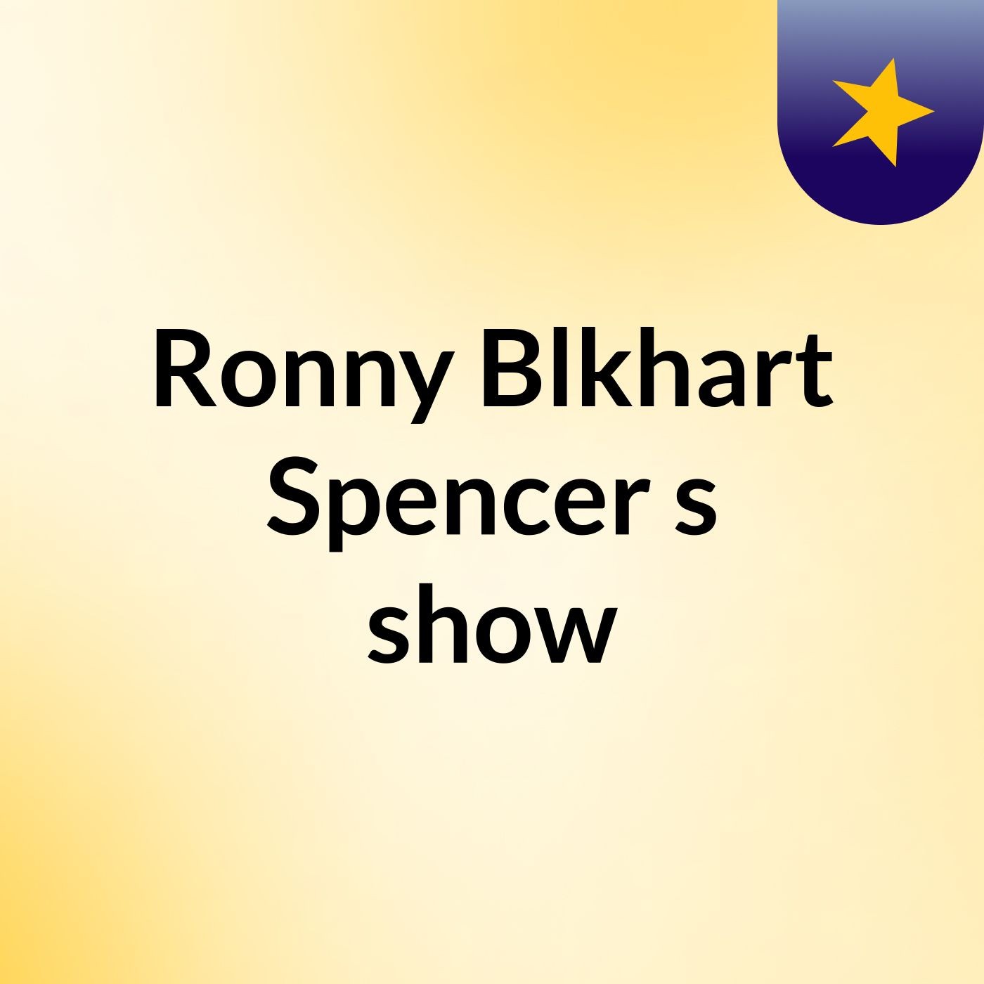 Ronny Blkhart Spencer's show