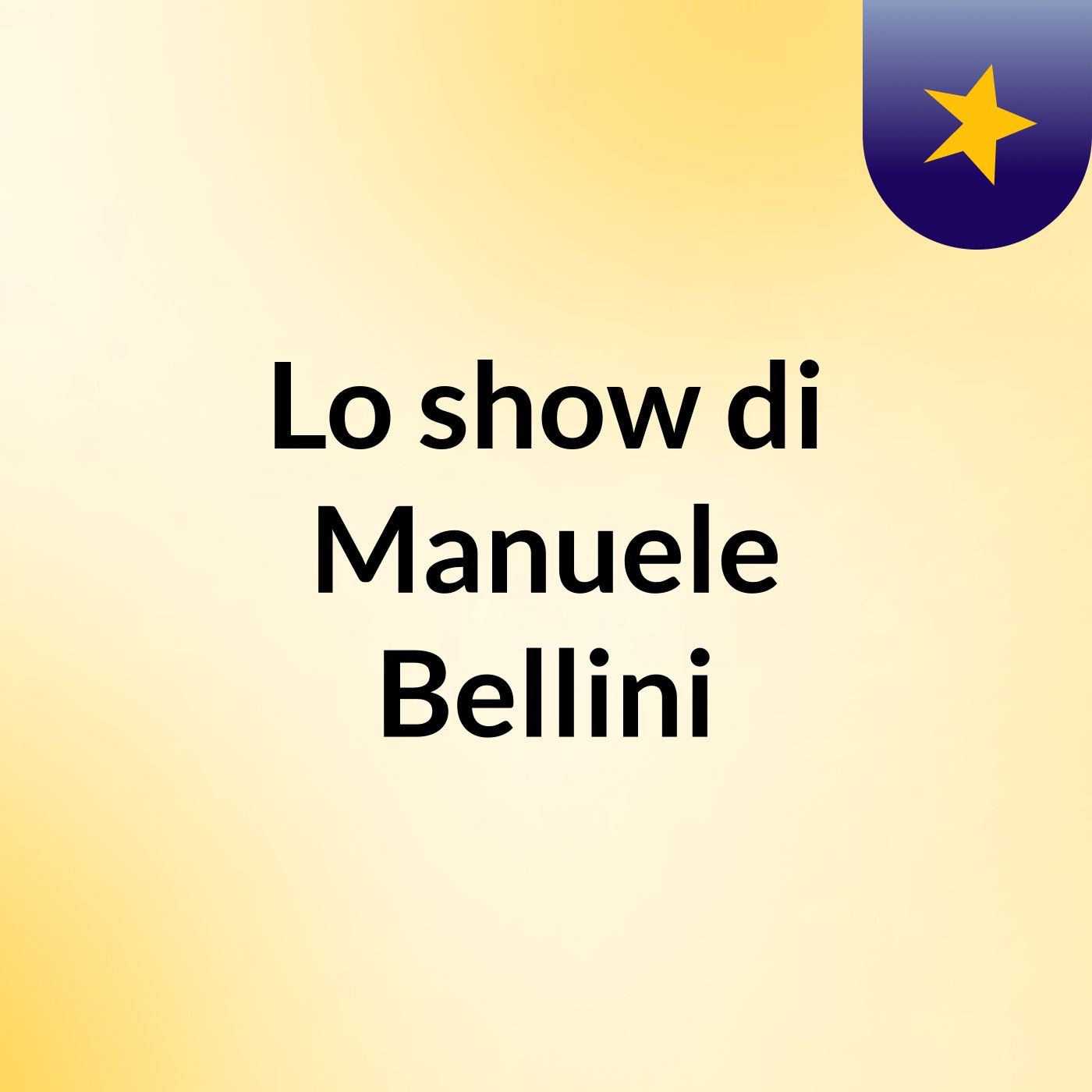 Lo show di Manuele Bellini