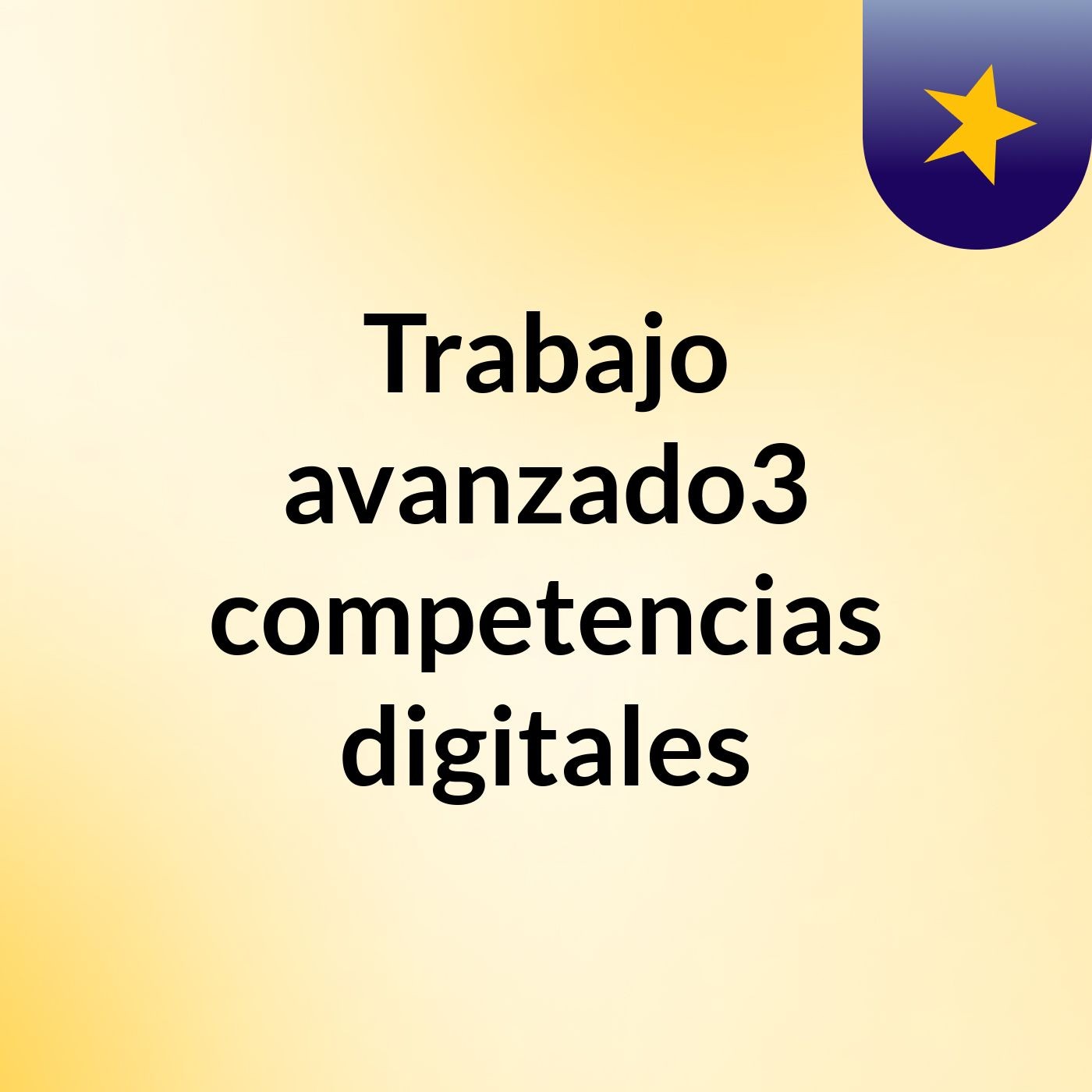 Trabajo avanzado3 competencias digitales podcast artwork