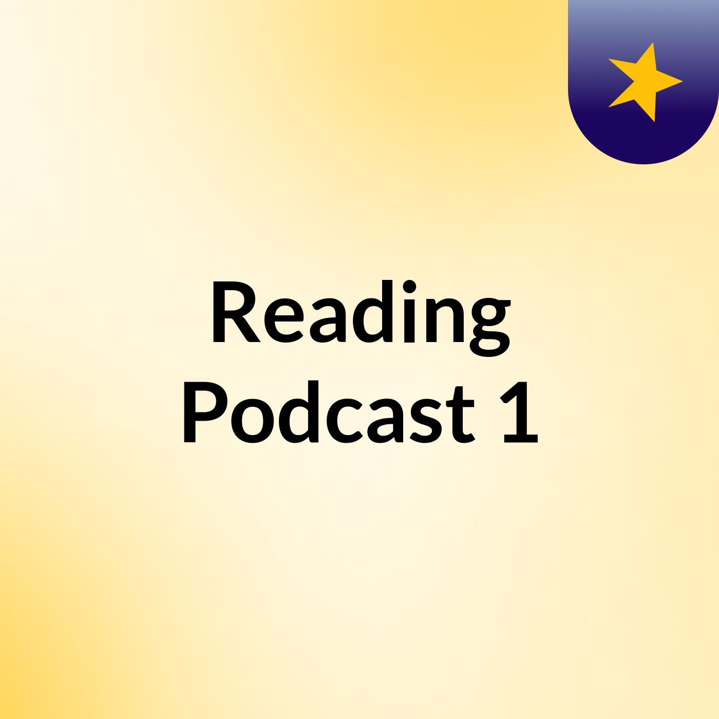 Reading Podcast 1