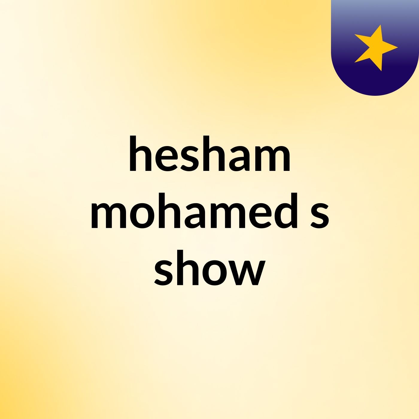 hesham mohamed's show
