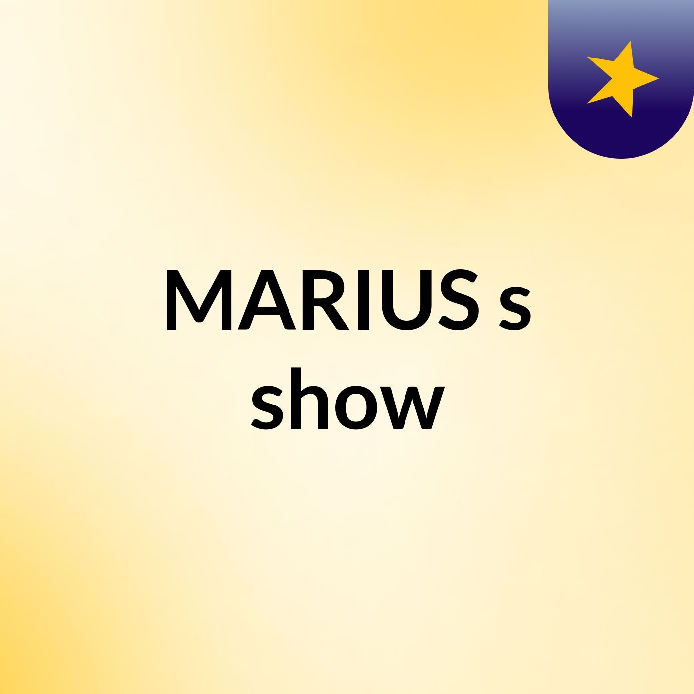 MARIUS's show