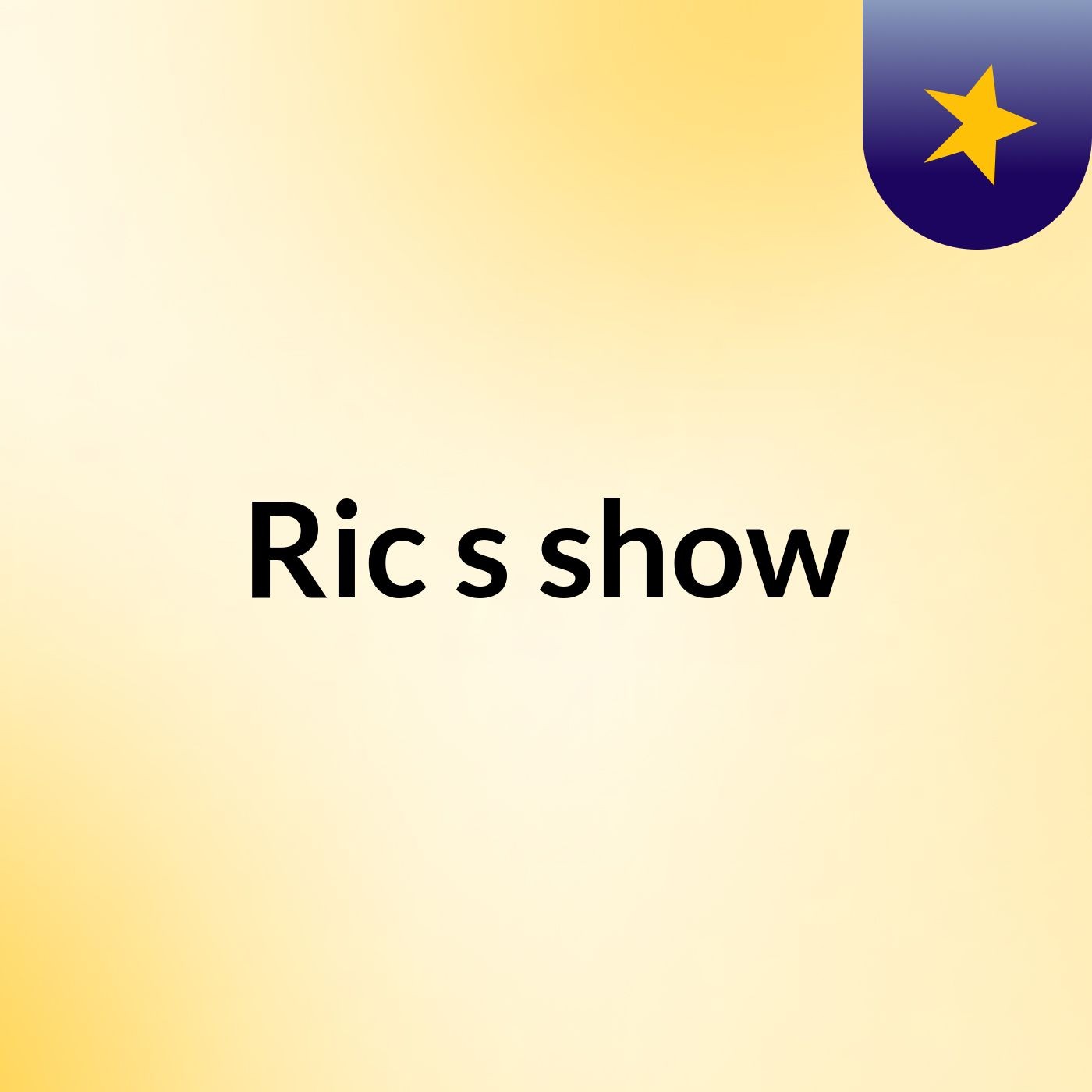 Ric's show