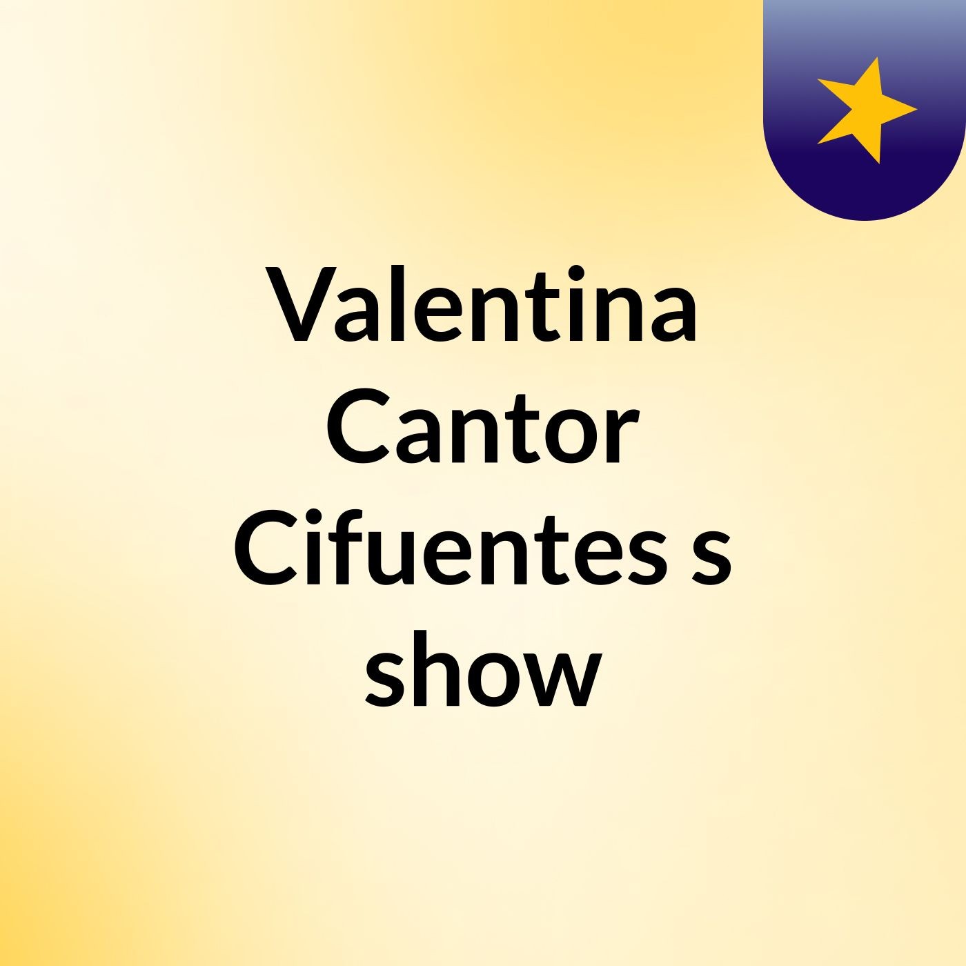 Valentina Cantor Cifuentes's show