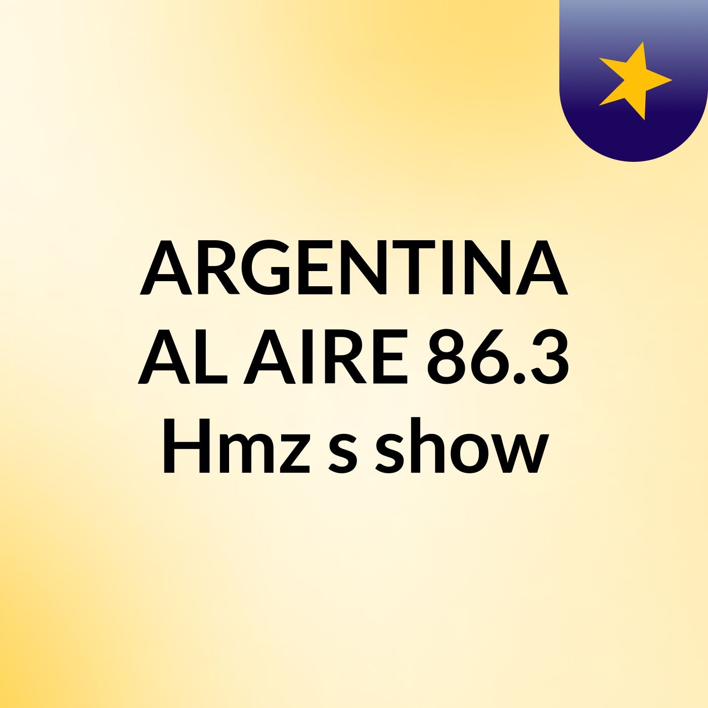 ARGENTINA AL AIRE 86.3 Hmz's show