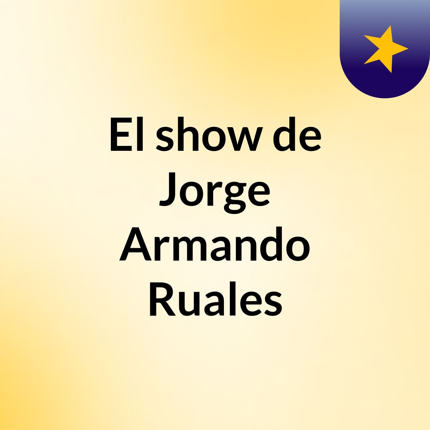 El show de Jorge Armando Ruales