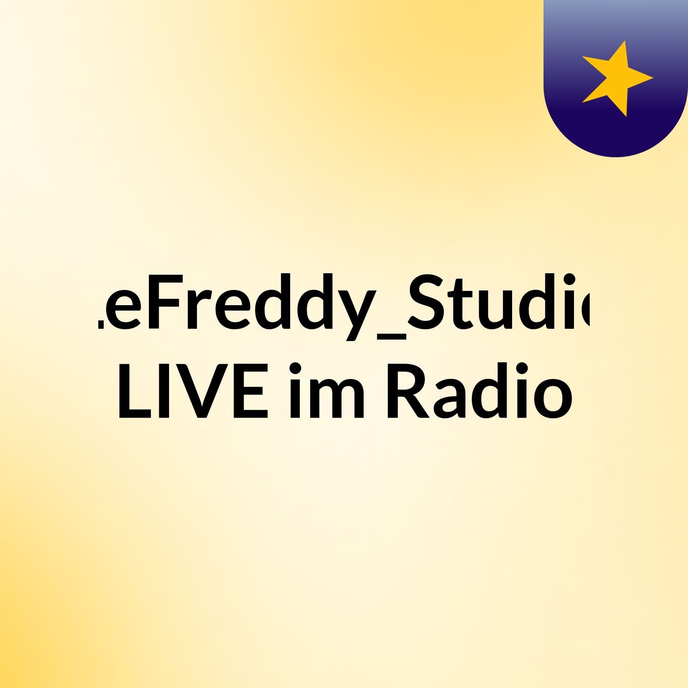 LeFreddy_Studio LIVE im Radio