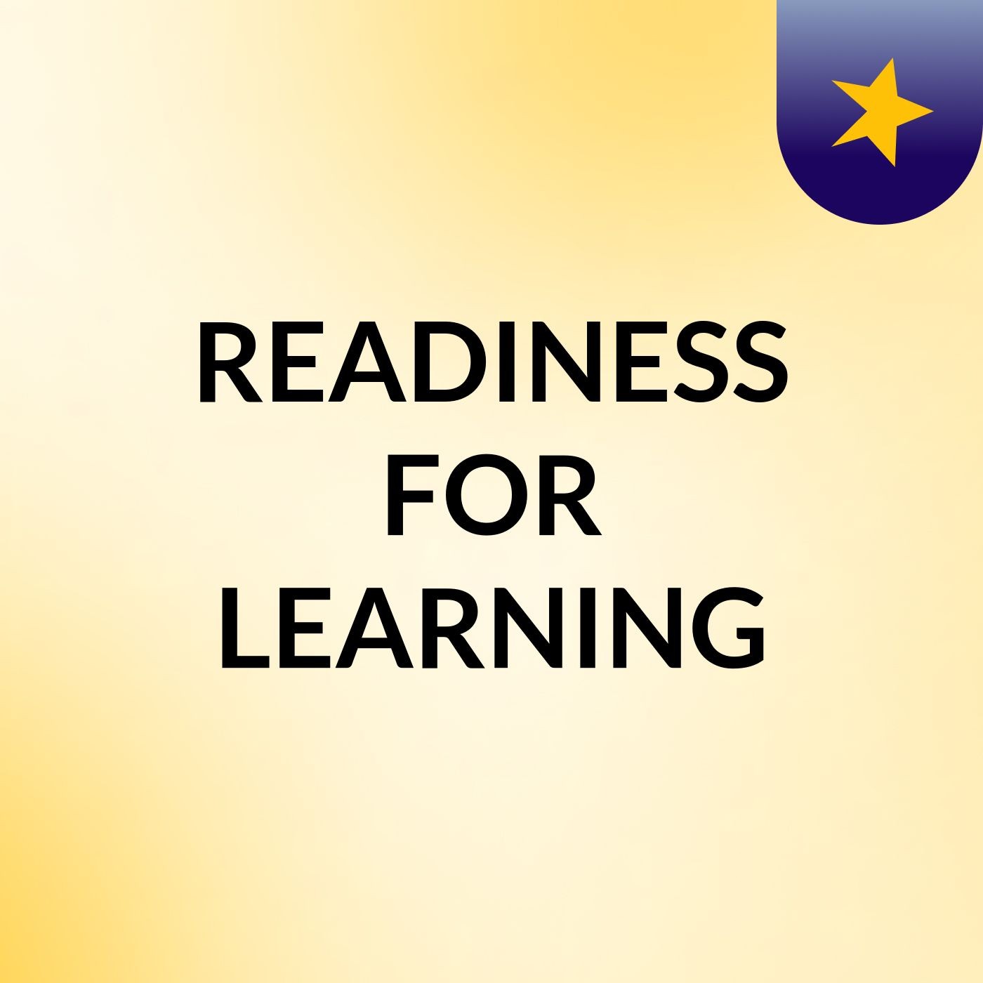 READINESS FOR LEARNING podcast artwork