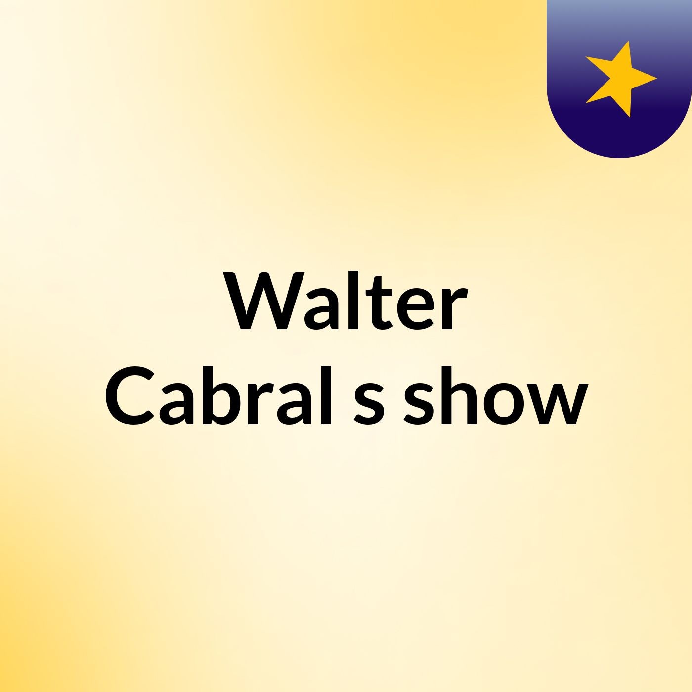 Walter Cabral's show