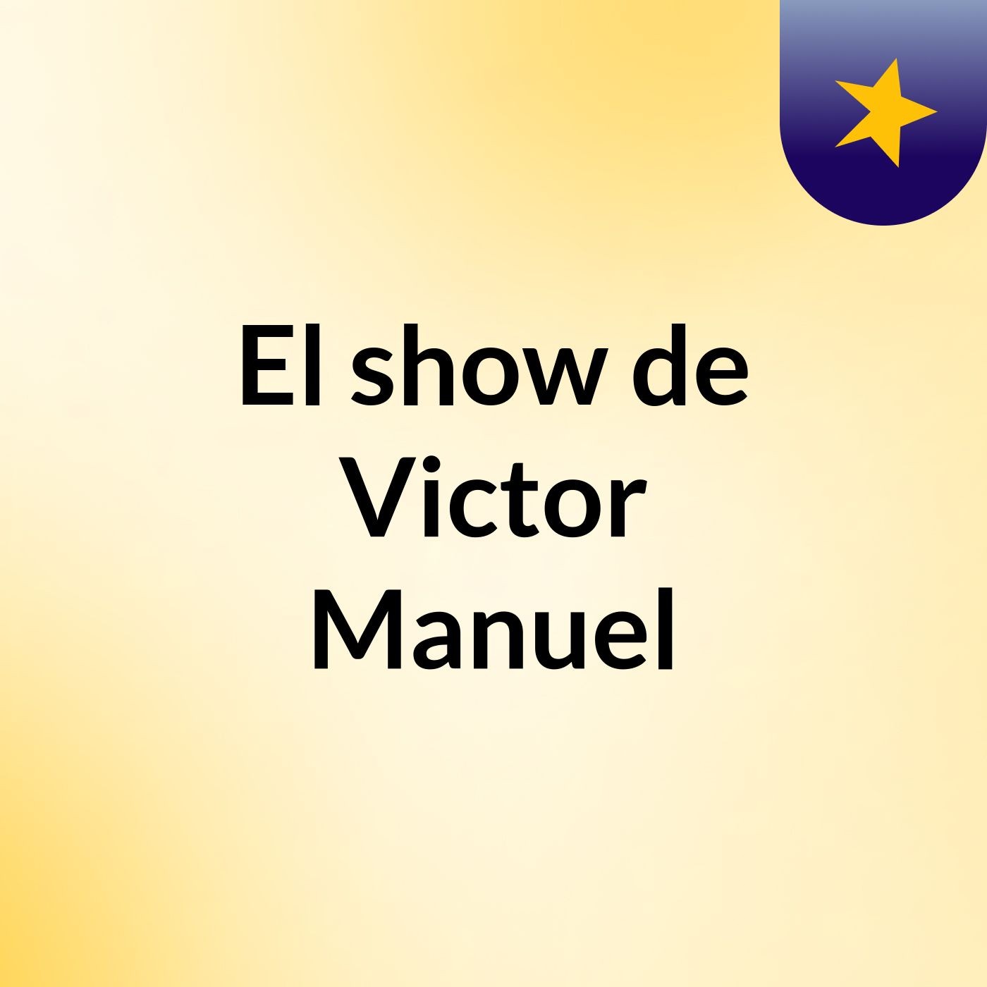 El show de Victor Manuel
