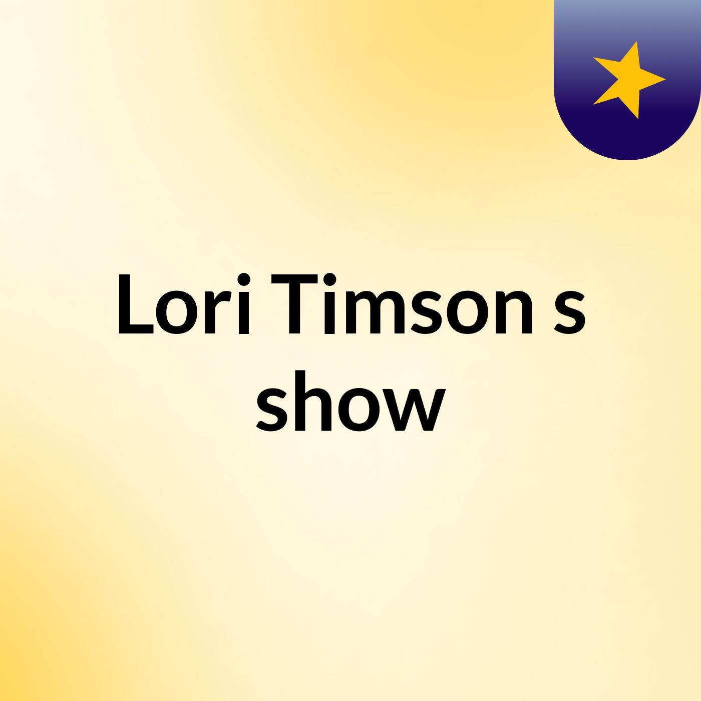 Lori Timson's show