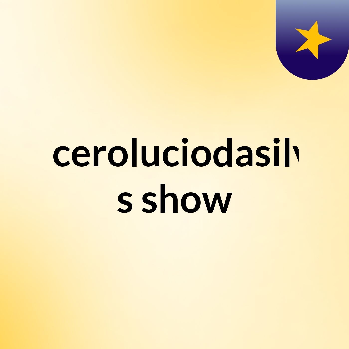 Ciceroluciodasilva's show