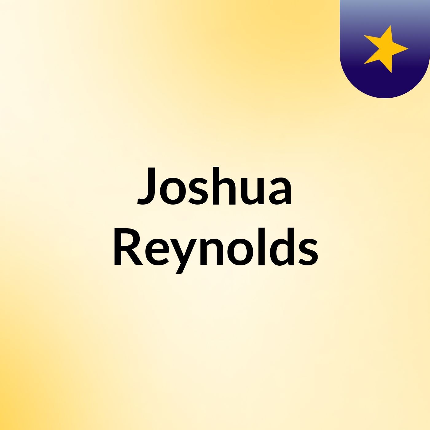 Joshua Reynolds podcast artwork