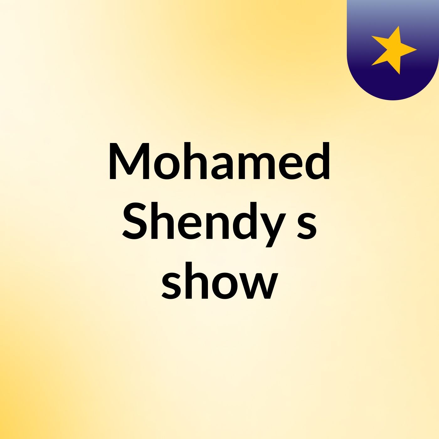 Mohamed Shendy's show cover art