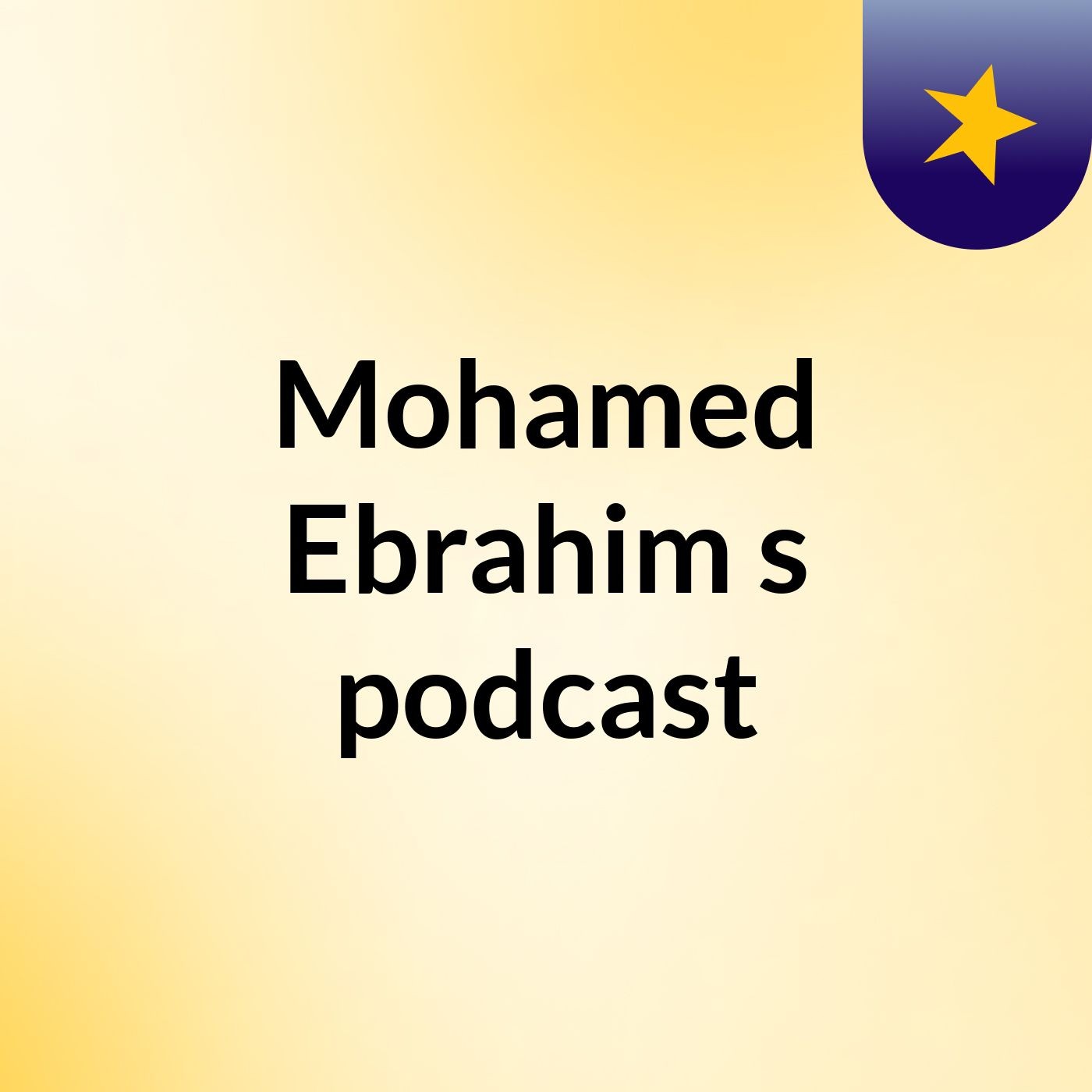 Mohamed Ebrahim's podcast