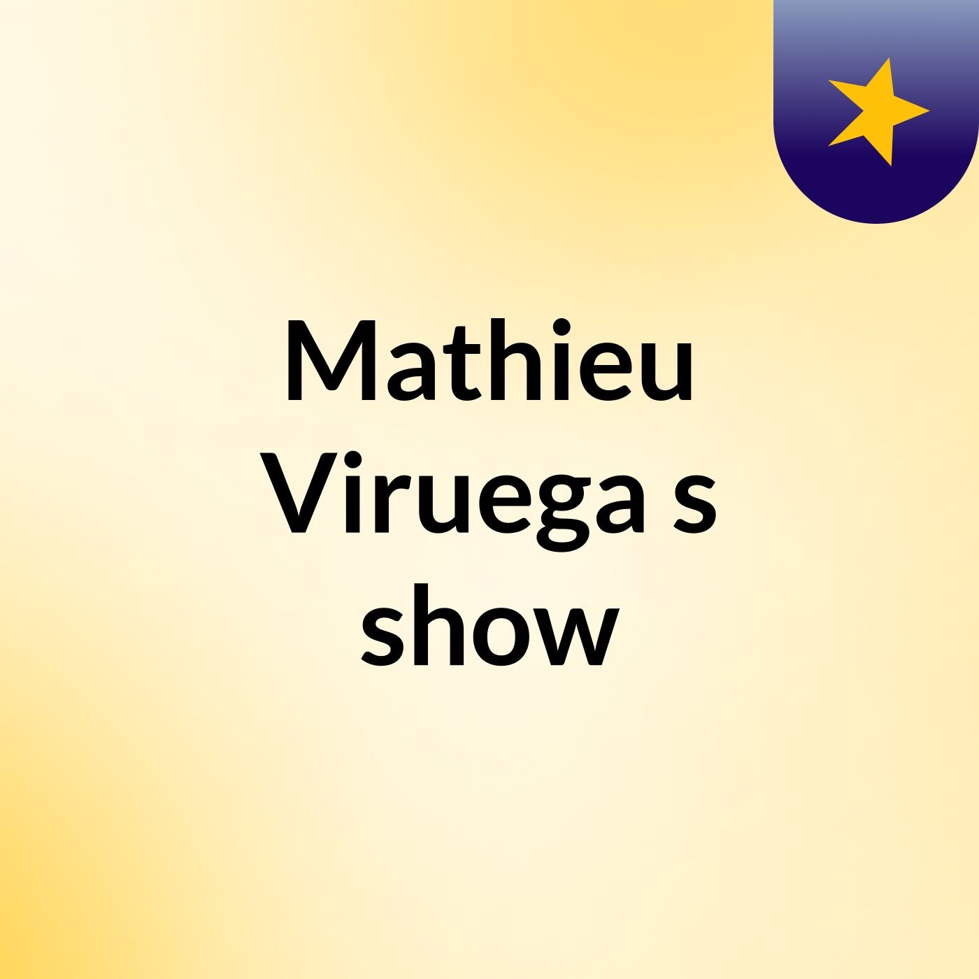 Mathieu Viruega's show