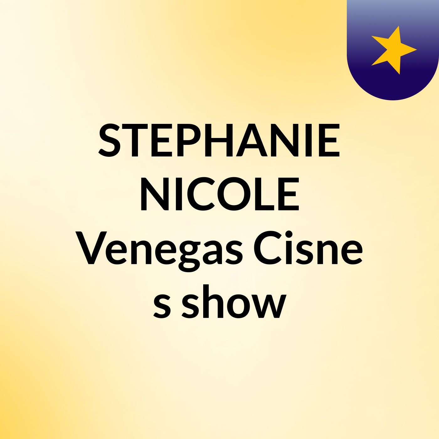 STEPHANIE NICOLE Venegas Cisne's show