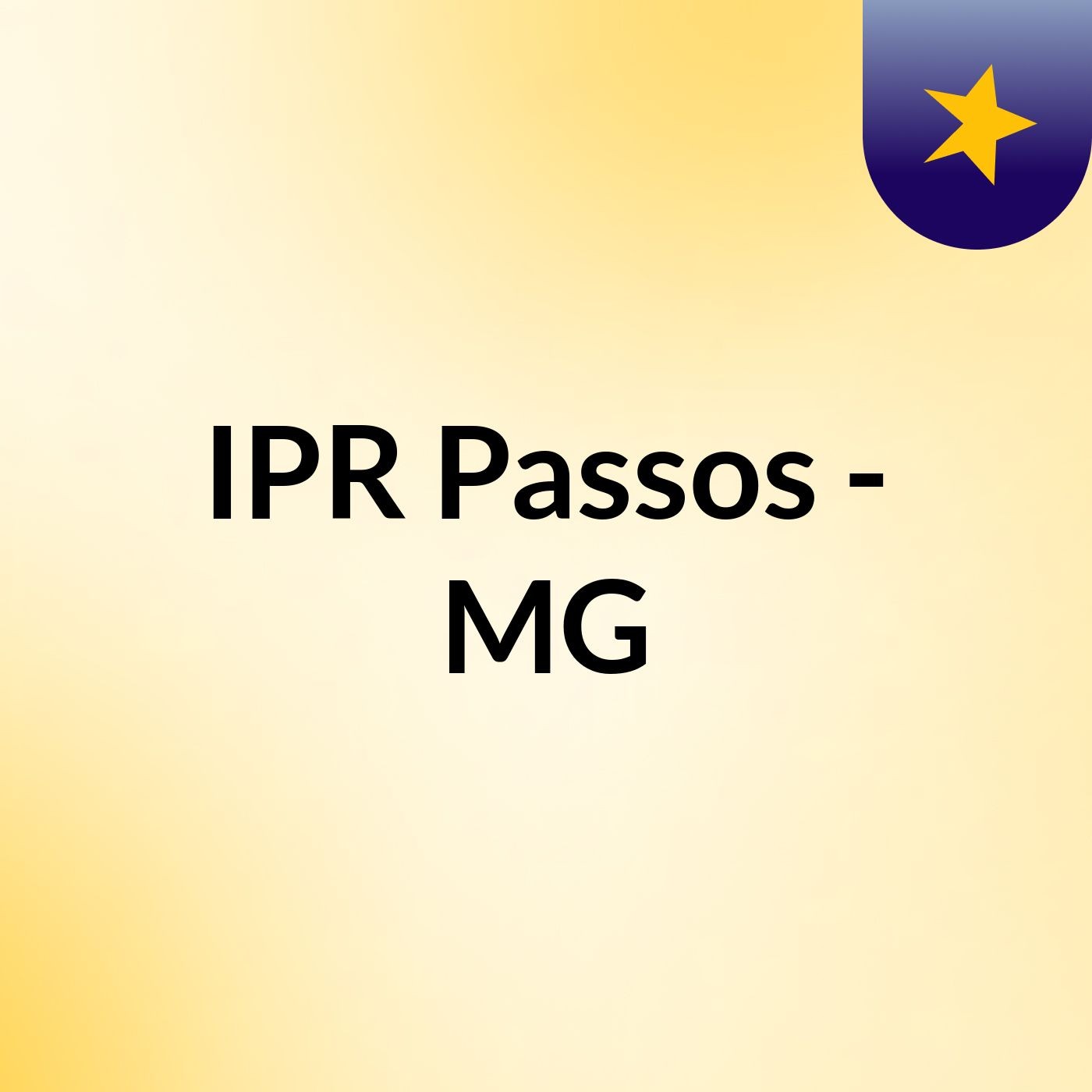 IPR Passos - MG