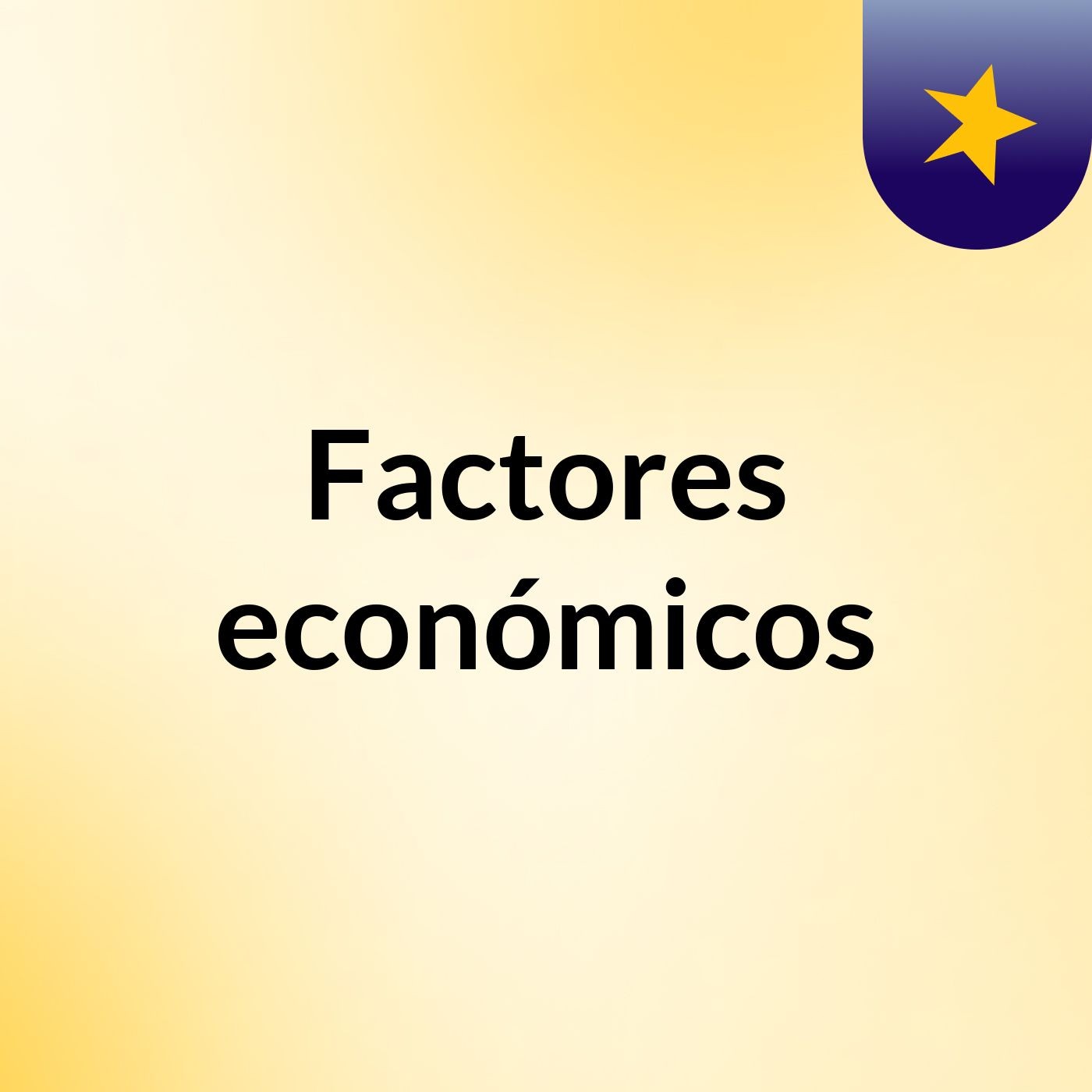 Factores económicos podcast artwork