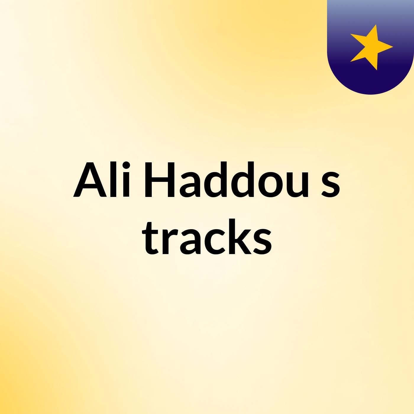 Ali Haddou's tracks