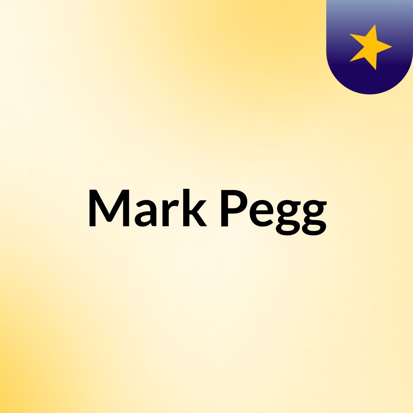 Mark Pegg