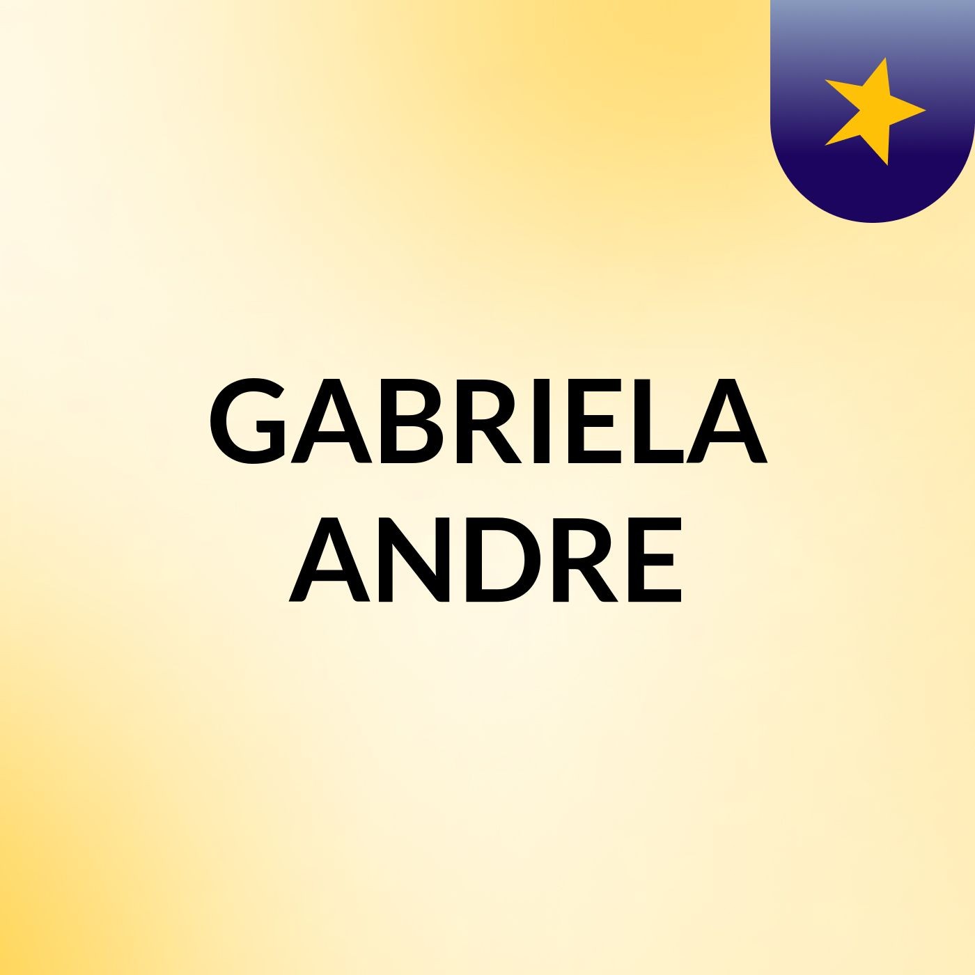 GABRIELA ANDRE