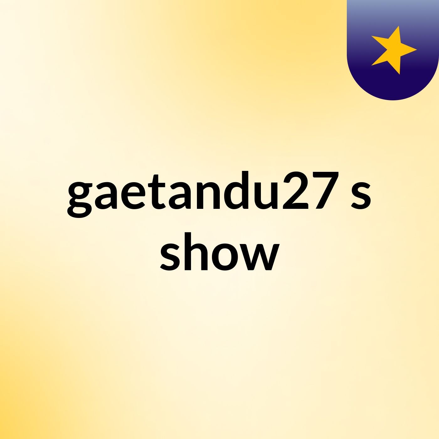 gaetandu27's show cover art