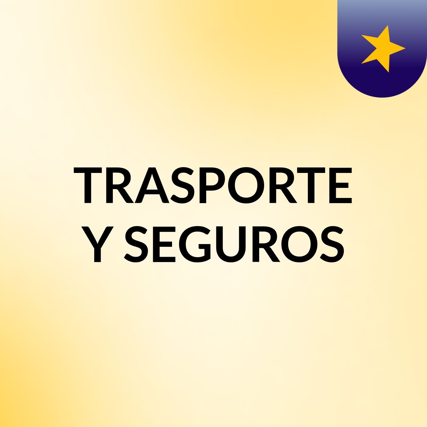 TRASPORTE Y SEGUROS