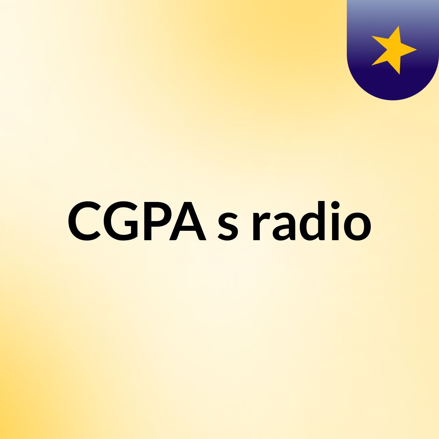 CGPA's radio