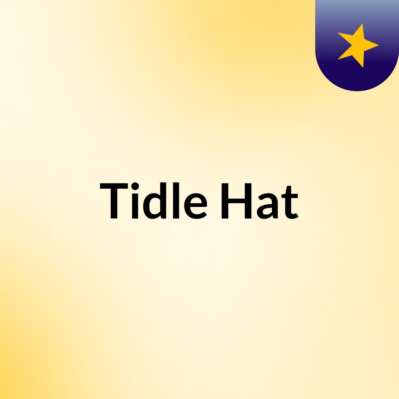 Tidle Hat