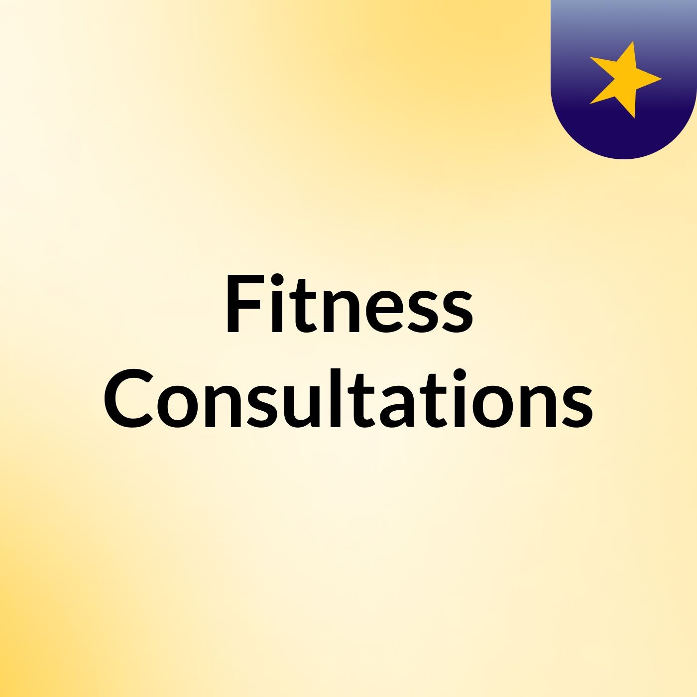 Fitness Consultations