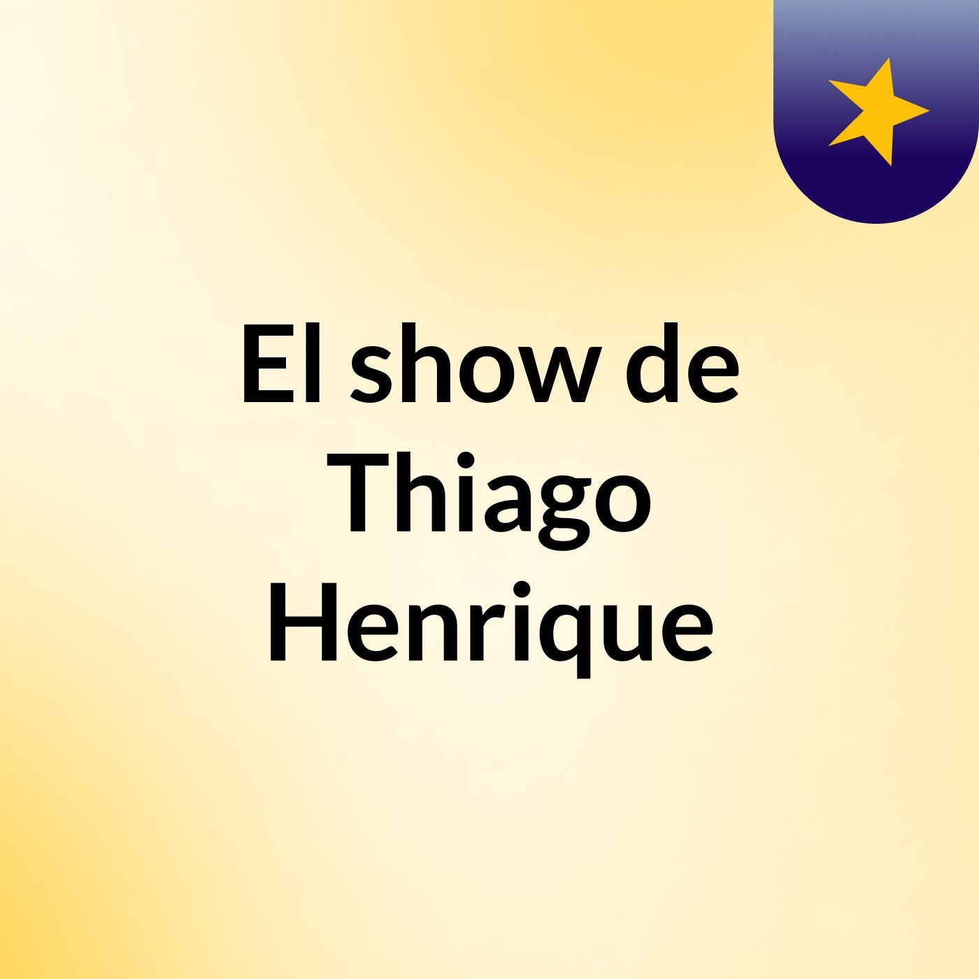 El show de Thiago Henrique