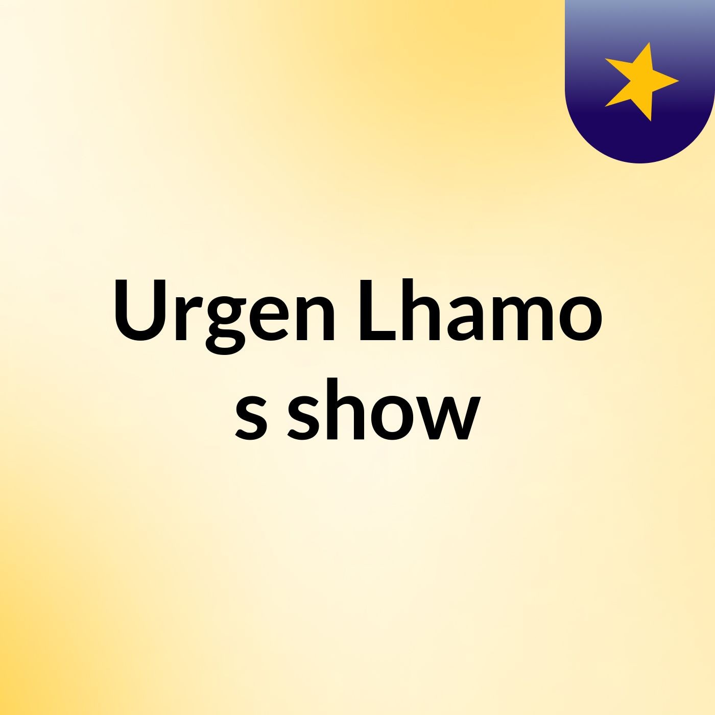 Urgen Lhamo's show