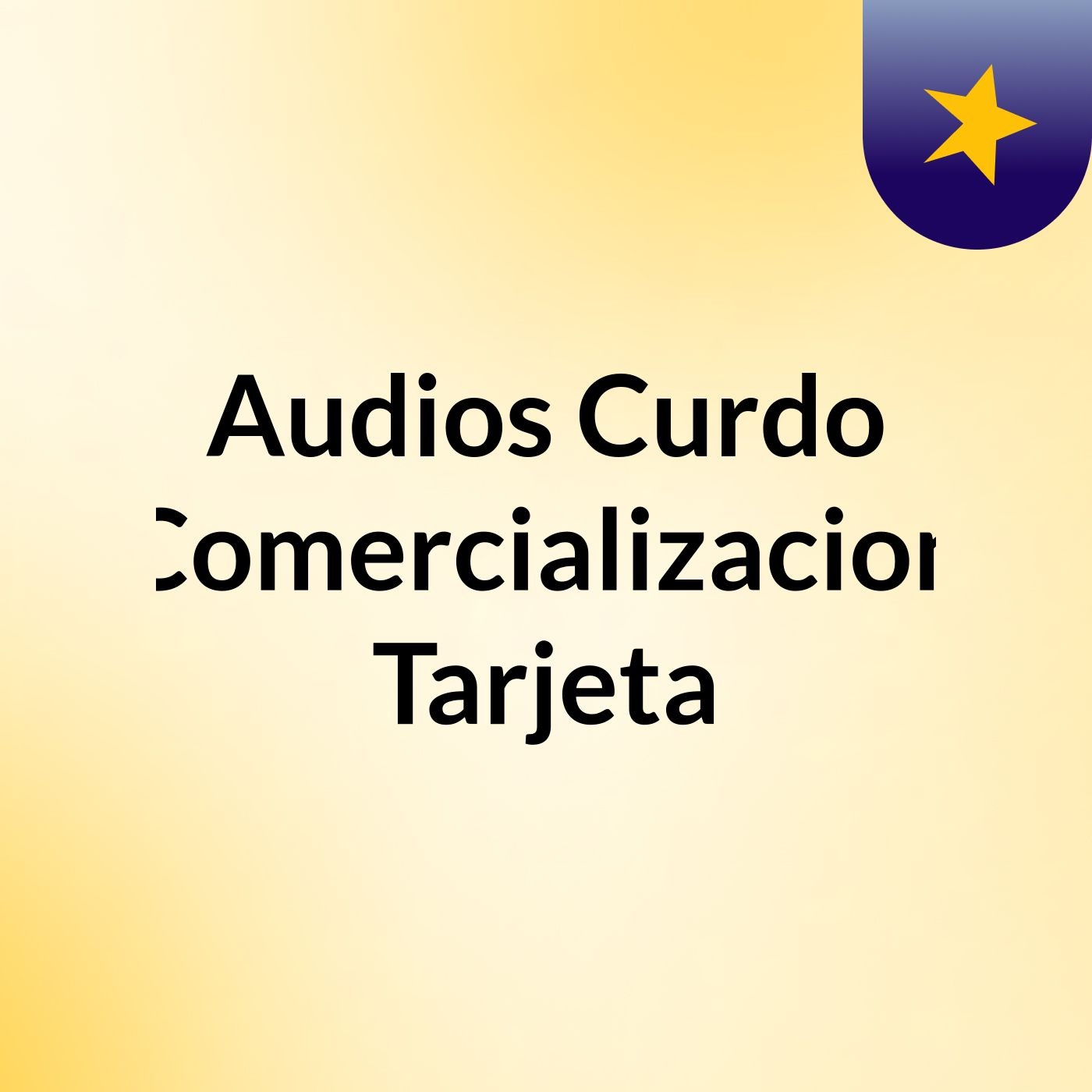 Audios Curdo Comercializacion Tarjeta