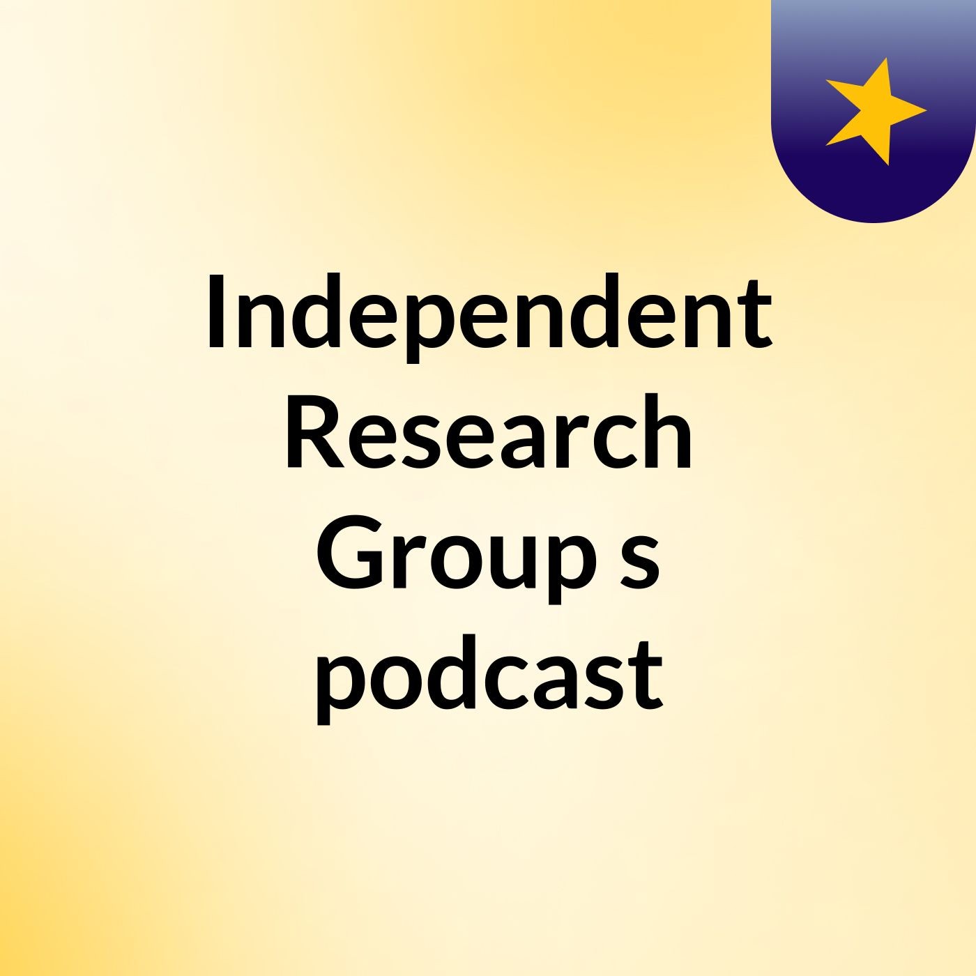 Independent Research Group's podcast