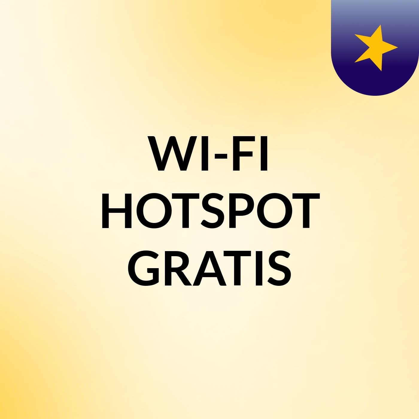 WI-FI HOTSPOT GRATIS