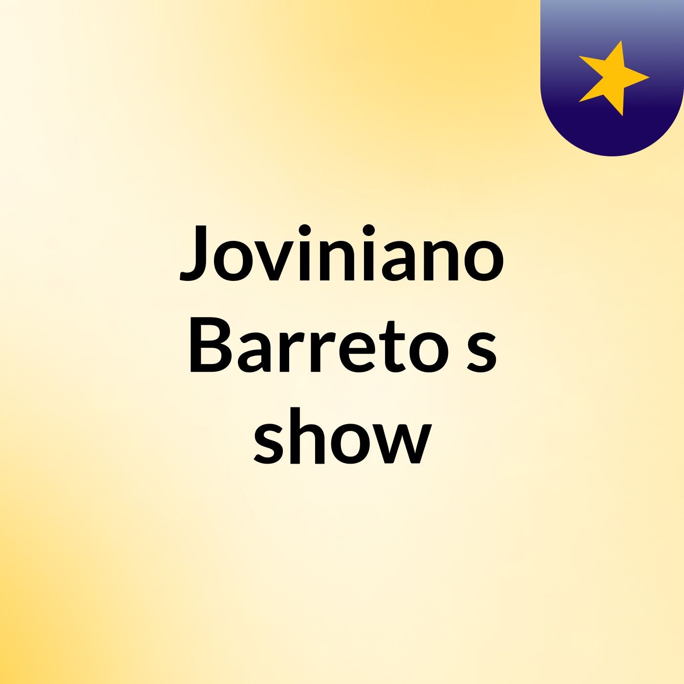 Joviniano Barreto's show