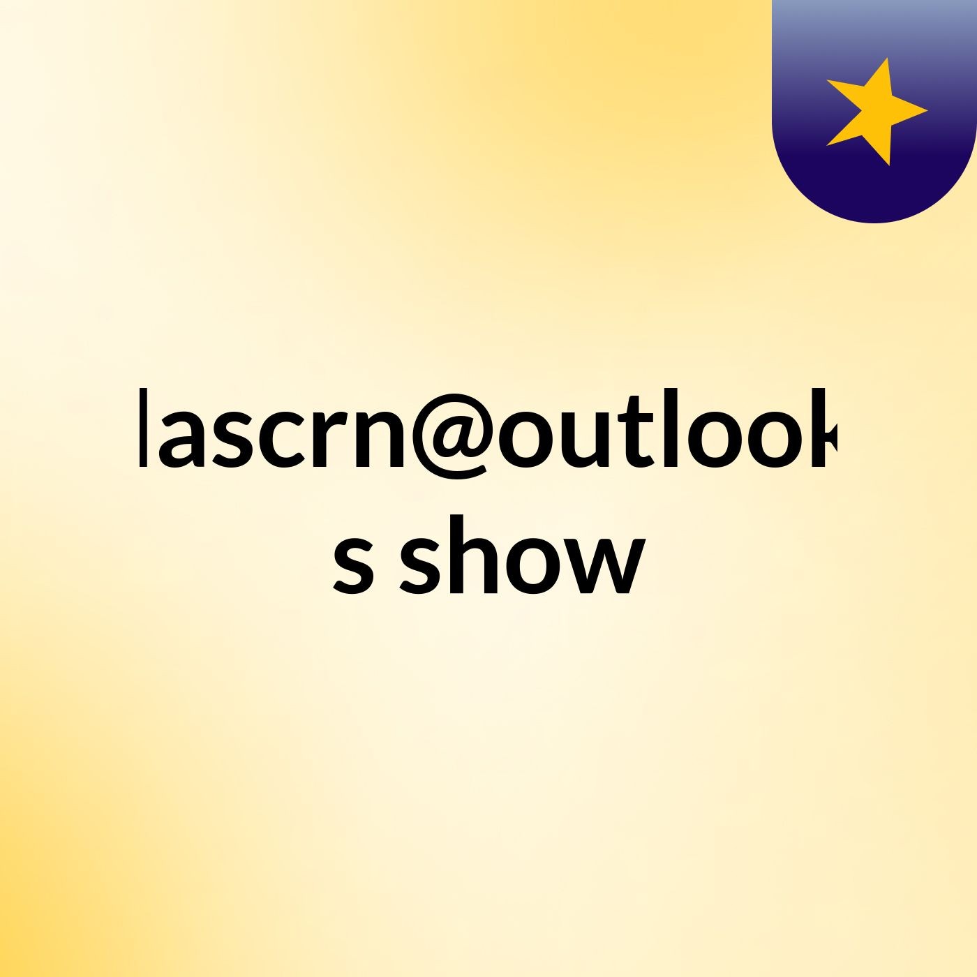 douglascrn@outlook.com's show